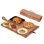 Tapis chauffant électrique 24 po x 15 po pour comptoir avec minuterie et 6 niveaux de température pour le buffet, facile à nettoyer,
