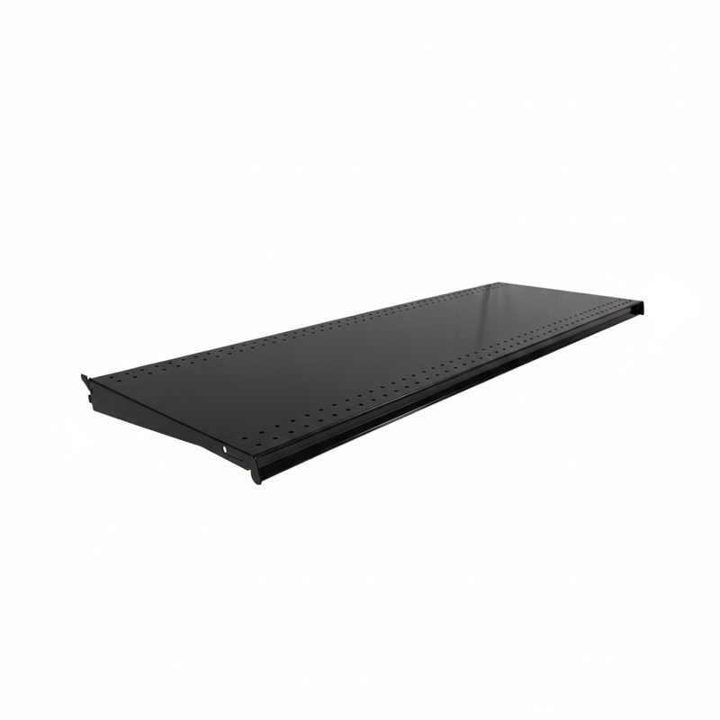 Tablette supérieure Lozier - gondole de détail 13 po x 36 po, 13 po x 36 po, Noir