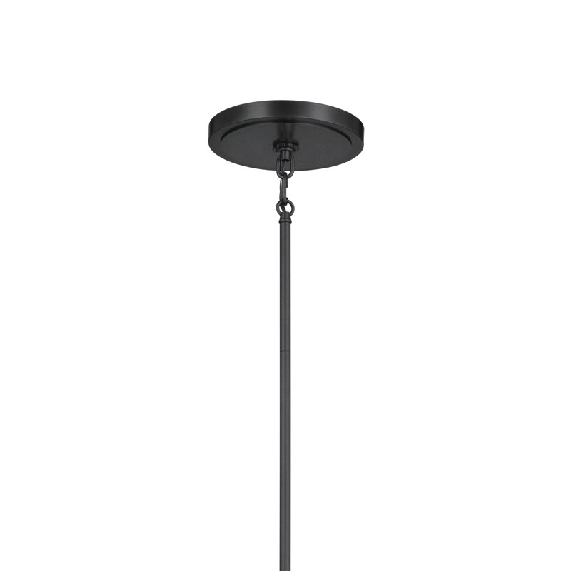 Lustre noir 9 lumières Karthe, Noir