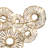 Glam Abstract Wall Decor on Metal