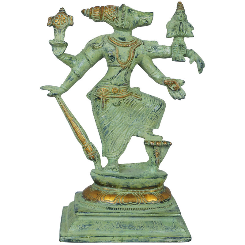 Figurine Varaha, Vert