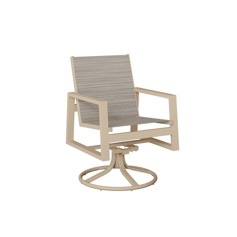 Chaise berçante pivotante berçante Vida de Berlin Gardens, Kozo fossile, Luna multicolore