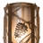 8" Wide Left Wall Sconce