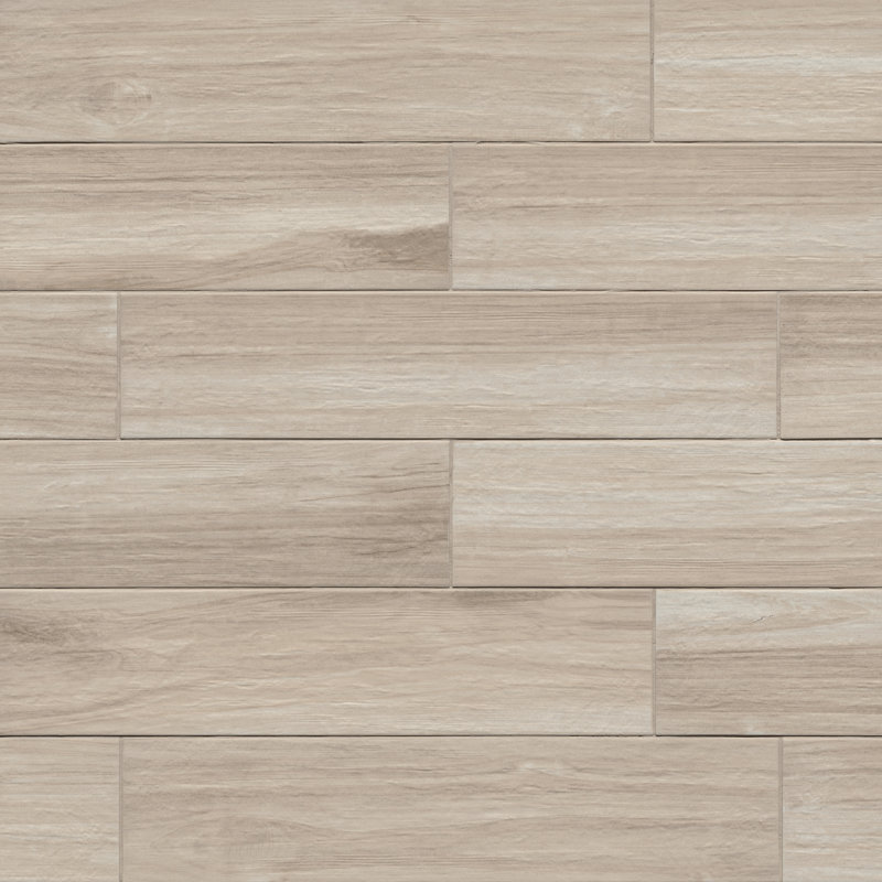 Gardenpark 8 in. x 36 in. Matte Porcelain Wood Look Floor and Wall Tile, Natura