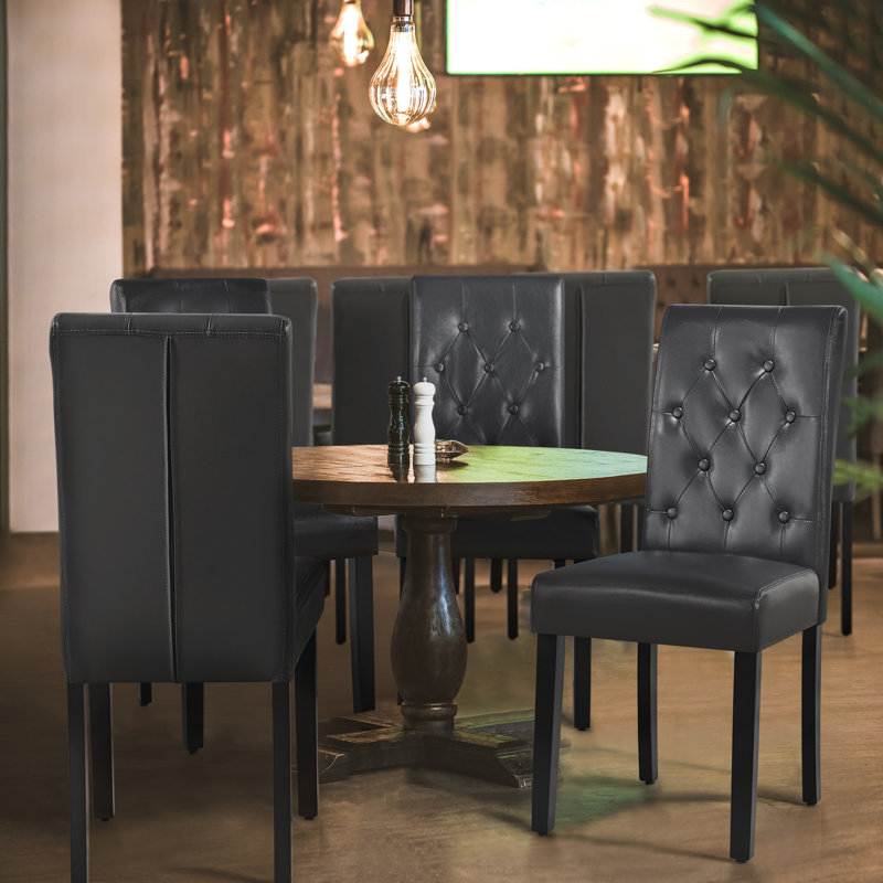  Upholstered Dining Chair, Gray