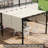 Pergola Canopy Replacement, 2Pcs 4 X 18Ft, Protected, Khaki, Matches 10 11.8Ft Pergola, Uncomplicated Installation Procedure Compatible With Easy Assembly