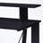 wooden frame Desk with bottom shelf-1146171538