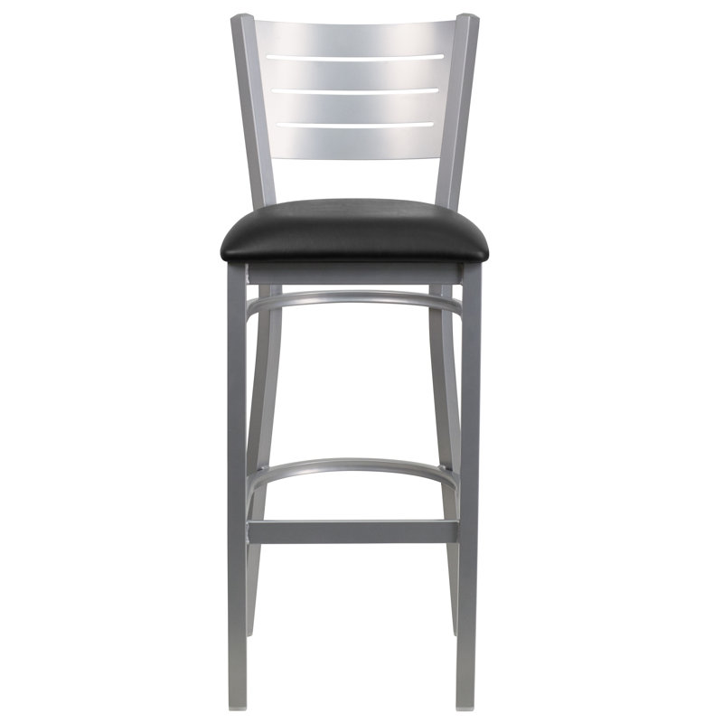 Tabouret de bar Elkton, Noir, 1