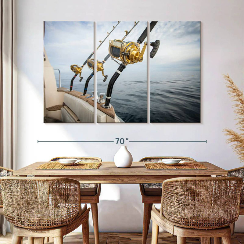 Moulinets de pêche Senne, H 42 po x l 65 po
