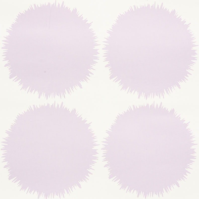 Schumacher x Studio Bon Fuzz Wallpaper, Lavender 