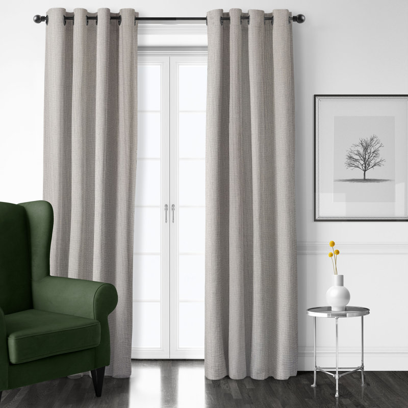 Payton, Natural Melange, 50" W x 108" L