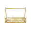 Twin Tent-shaped Floor Bed with Guardrails,Slats-1488002097-1488002098