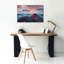Toile épique Graffiti «Sea On Fire» par Ann Klee, 40 po x 26 po-117052301