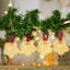 Décoration de Noël suspendue (ensemble de 4)