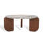 Graelyn Marble Top Coffee Table-2000067732