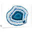 Abstrait bleu agate cristal - impression-35105729-35105737