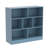 7 Cubes Short Horizontal Bookshelf-106669960