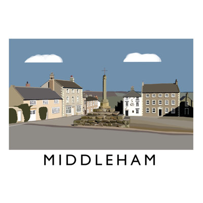 Middleham by Richard O'Neil - Print