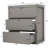 30" Bathroom Vanity With Ceramic Sink And 2 Full-Extension Drawers, Freestanding Bathroom Vanity With 45° Free-Handle Design, Soft Close Undermount Drawer Slides-1178363814