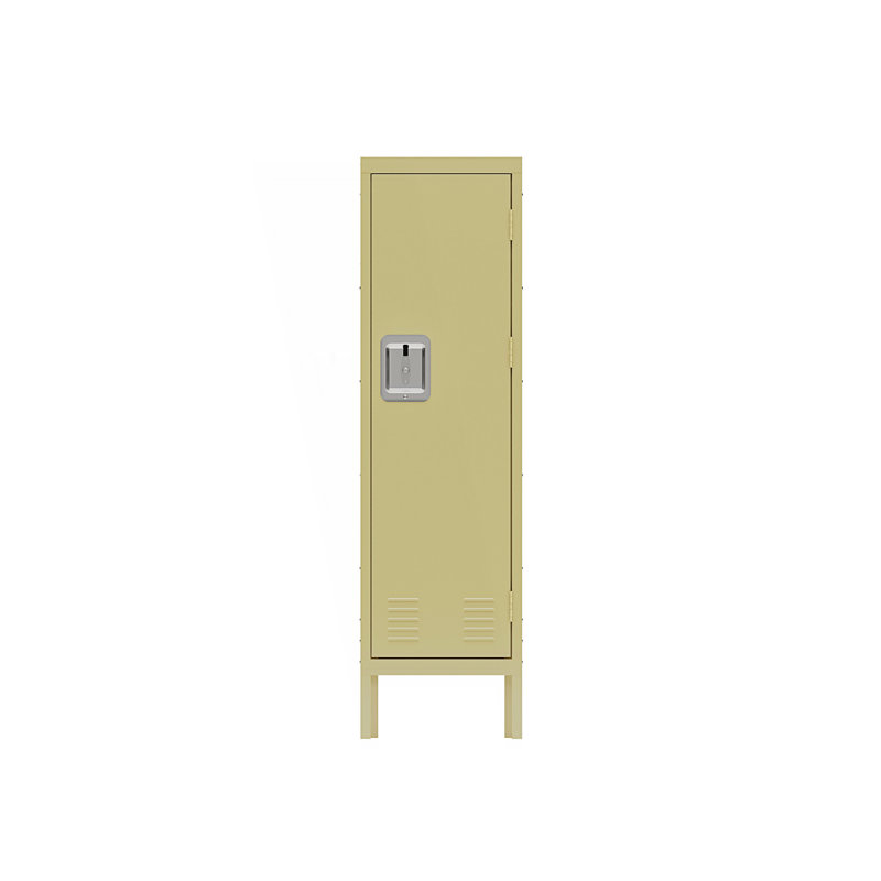 Armoire de rangement moderne 1 porte, Jaune