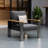 Modern Aluminum Patio Chair with Cushion-259634482