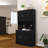 Cabinet 71" Kitchen Pantry Storage With Microwave Oven Countertop, Freestanding Hutch Cabinet With Adjustable Shelves, 6 Doors And 1 Drawer-1445226238