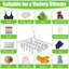 Séchoir à linge pliable en acier inoxydable avec pinces et crochet pivotant coupe-vent pour les serviettes, la lingerie, les chaussettes et la lessive