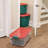 Homz Holiday Seasonal Decor Plastic Storage Bin with Latching Lid-97214405