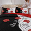 Ensemble de literie 9 pièces Red Rose-126598076