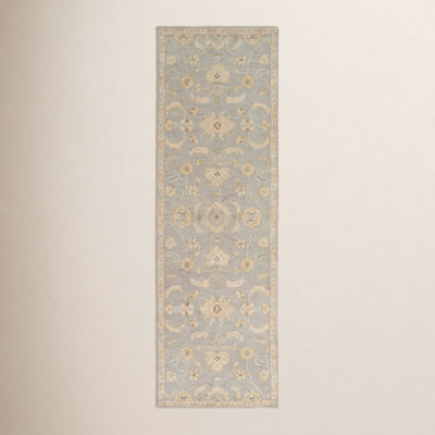 Arden Oriental Handmade Tufted Wool Beige Indoor / Outdoor Area Rug