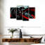 Intérieur de voiture Mehar noir et rouge-108880565