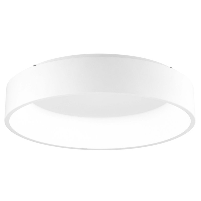 Rando Acrylic LED Flush Mount, White