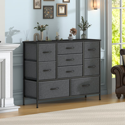 100cm W 9 - Drawer Chest of Drawers