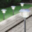 Solar Powered Integrated LED Pathway Light Kit
