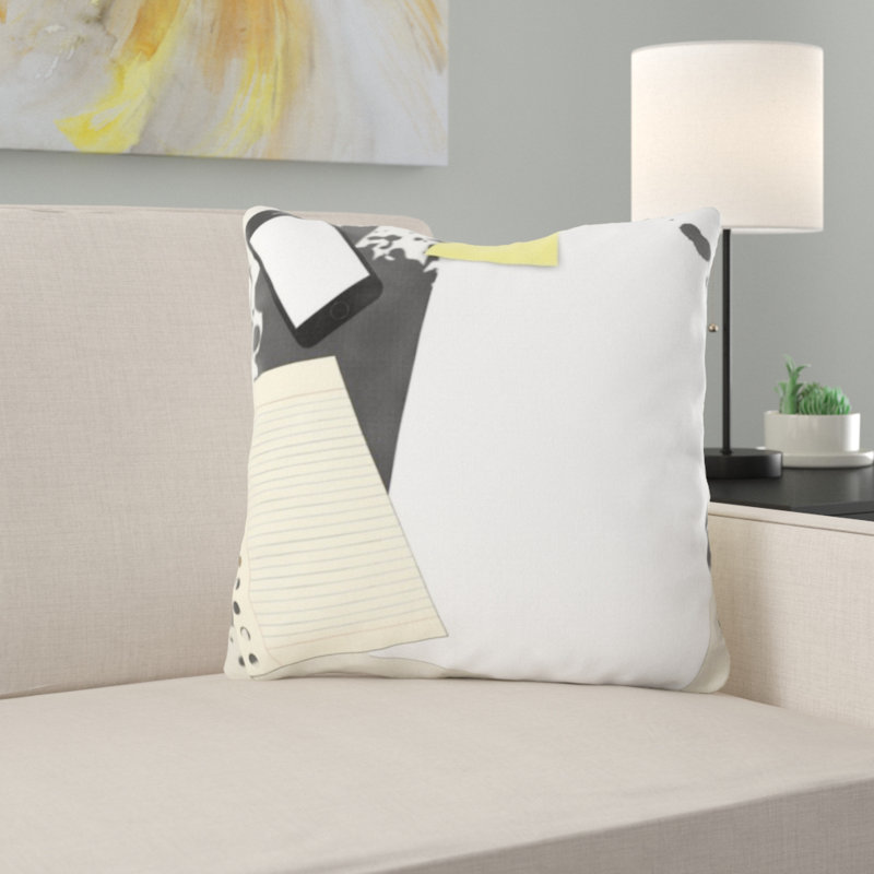 Coussin décoratif en papier