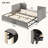 Upholstered Platform Bed-1214776100