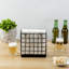 Metal and Wood Napkin Holder