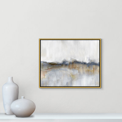 Autumnal Tide by Nan - Floater Frame Print on Canvas
