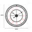 Sammons Metal Wall Clock