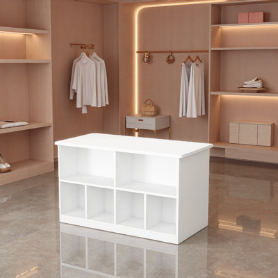 Clothing store double-sided display cabinet