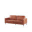 Kinard 3 Seater Faux Leather Sofa