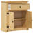 vidaXL Bathroom Cabinet Honey