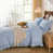 Light Blue/White Striped est en rupture de stock