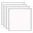 4 Pack of 2X2 ft LED Troffer Panel Light,45W with 5800 lumens,5000K White Color,Fit in for 2x2 Ceiling Tile Grid-72815976