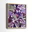 «Purple Dream I», reproduction encadrée de qualité supérieure - prête à être accrochée - aucun clou requis - aucun clou requis-641383170-641383173