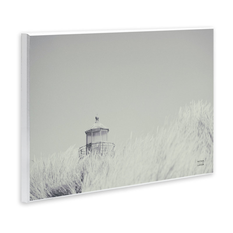 «Grey Lighthouse View», art mural par Nathan Larson, H 10 po x l 15 po