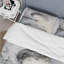 Ensemble de housse de couette blanc et gris Majestic Motion - Abstract Spirals-107148295