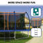 Trampoline carré 10X16FT-106068710