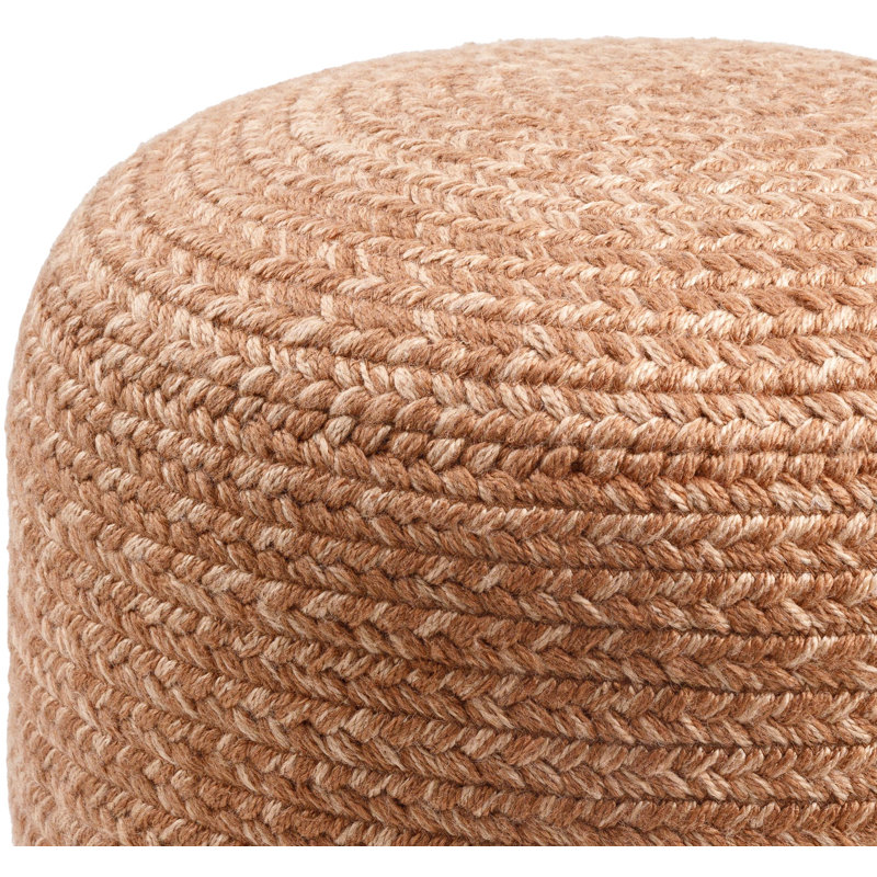 Repose-pieds Braithwaite, Mélange de polyester bois clair