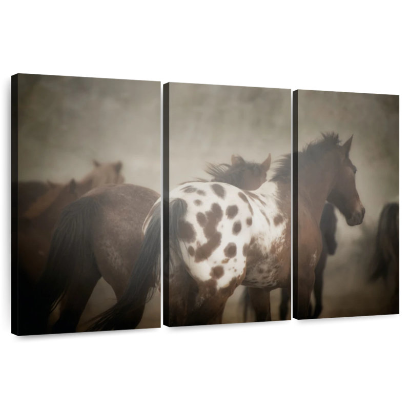 Brampt Appaloosa Herd, 48" H x 74" W